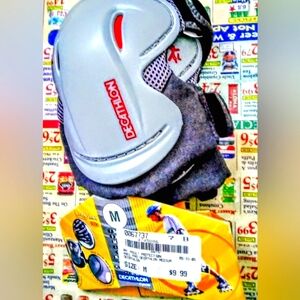 Decathlon Kids' Grey Skating Knee Pads - Size M